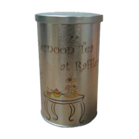 Tea tin box